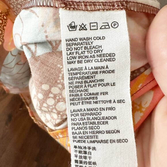 Cleobella Jolene Organic Cotton Smocked Maxi Dress Women's Size XS NEW - Picture 6 of 14